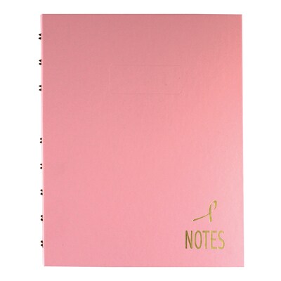 Blueline Pink Ribbon/NotePro Professional Notebook, 9.25 x 7.25, College Ruled, 75 Sheets, Pink (A7150.PNK2)