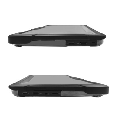SaharaCase Venture Series Case for Lenovo 100E/100W Gen 3 Chromebook 11.6-inch, Shock-Absorbing, Clear/Black, (LT00112)