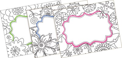 Barker Creek Color Me! In My Garden All Inclusive Bulletin Board Set, 171 Pieces/Set (BC3727)