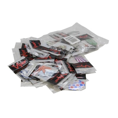V-Lux Glitter Flights Mixed Assortment, 50 Sets (30-5100-97)