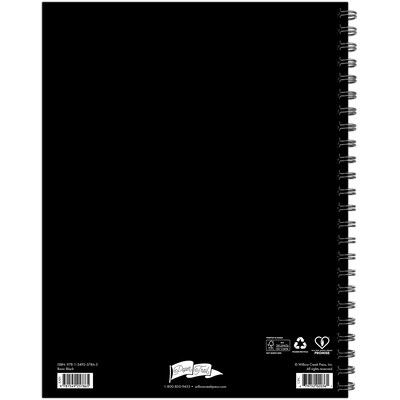 2026 Willow Creek 8.5 x 11  Weekly & Monthly Planner, Paperboard Cover, Basic Black (57865)