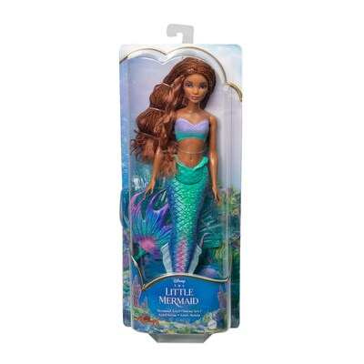 Mattel Disney The Little Mermaid Scallop Hero Doll, 4/Pack (HLX08)