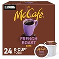 McCafe French Roast Coffee, Dark Roast, Keurig® K-Cup® Pods, 24/Box (5000201378)