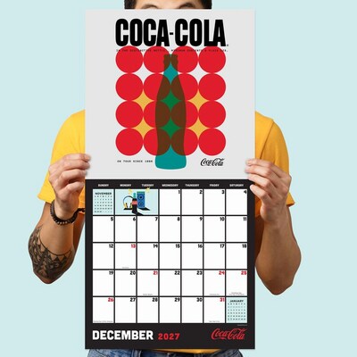 2027 TF Publishing Coke: Classic 12" x 12" Monthly Wall Calendar, Multicolored (27-1105)
