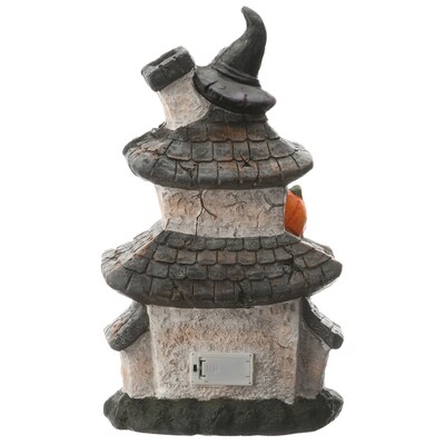 National Tree Company 18" Multilevel Haunted House with LED Light (PG11-FJ17946)