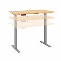 Bush Business Furniture Move 60 Series 27-47 Adjustable Standing Desk, Natural Maple (M6S4830ACS