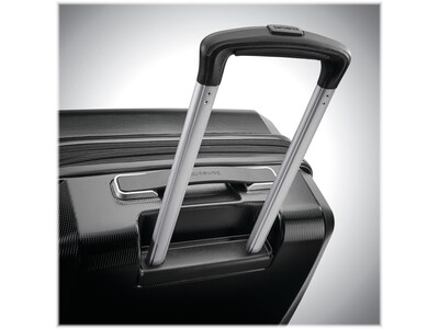 Samsonite Winfield 3 DLX Polycarbonate 3-Piece Luggage Set, Black (120751-1041)