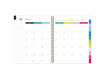 2023-2024 AT-A-GLANCE by Emily Ley 8.5" x 11" Academic Weekly/Monthly Planner, Multicolor (EL10-905A-24)