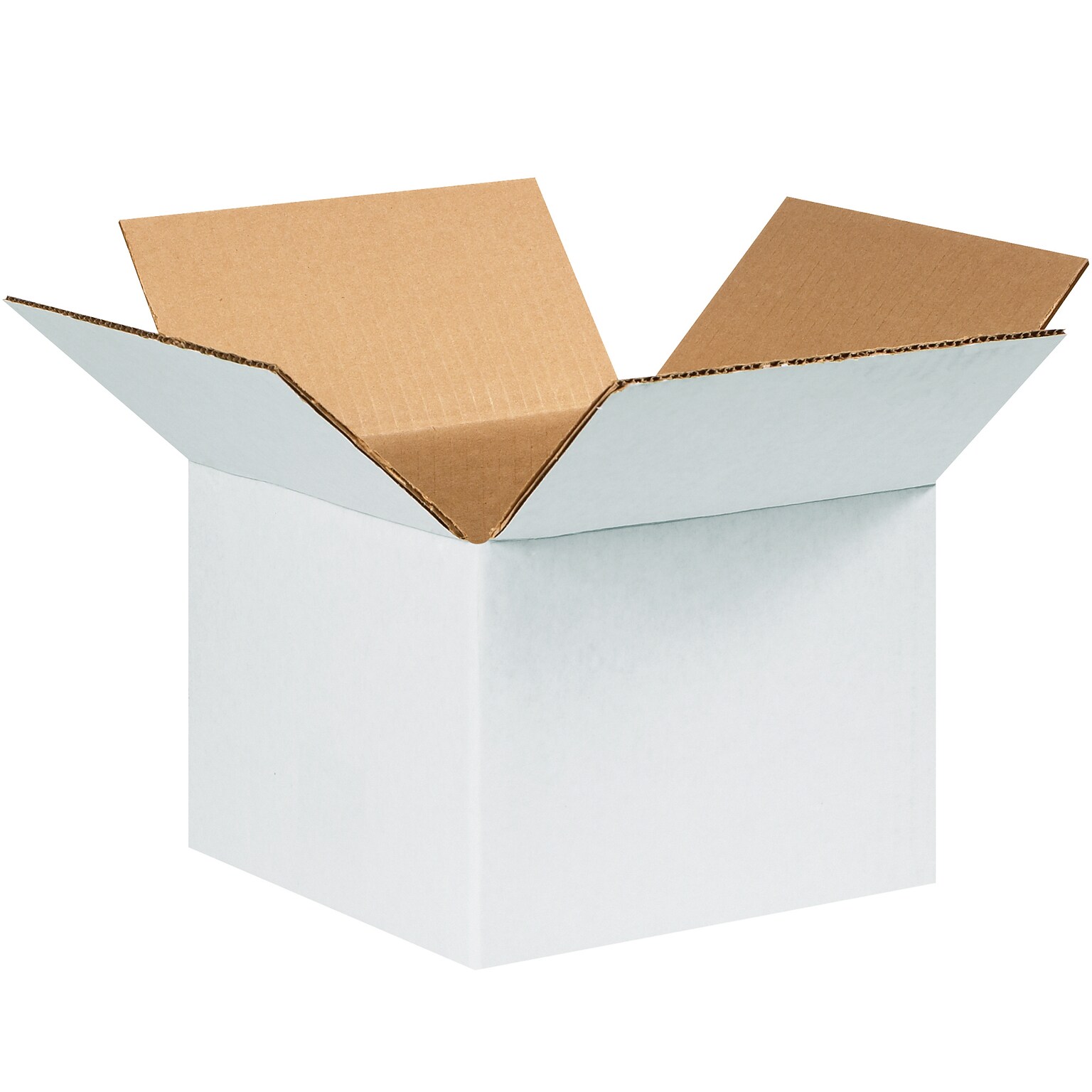 6 x 6 x 4 Shipping Box, 200#/ECT, 25/Bundle (664W)