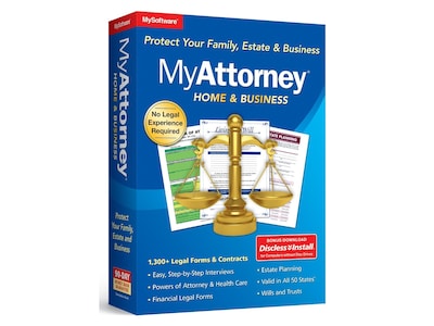 Avanquest MyAttorney Home & Business for 1 User, Windows, Download (3732.E)