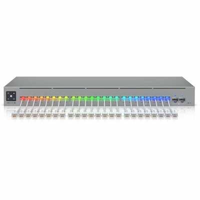 Ubiquiti UniFi 26.2 ft. CAT-6 Ethernet Cable, 28AWG, White (UACC-Cable-Patch-EL-8M-W)