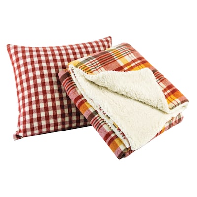 Decorative Pillow & Throw Set