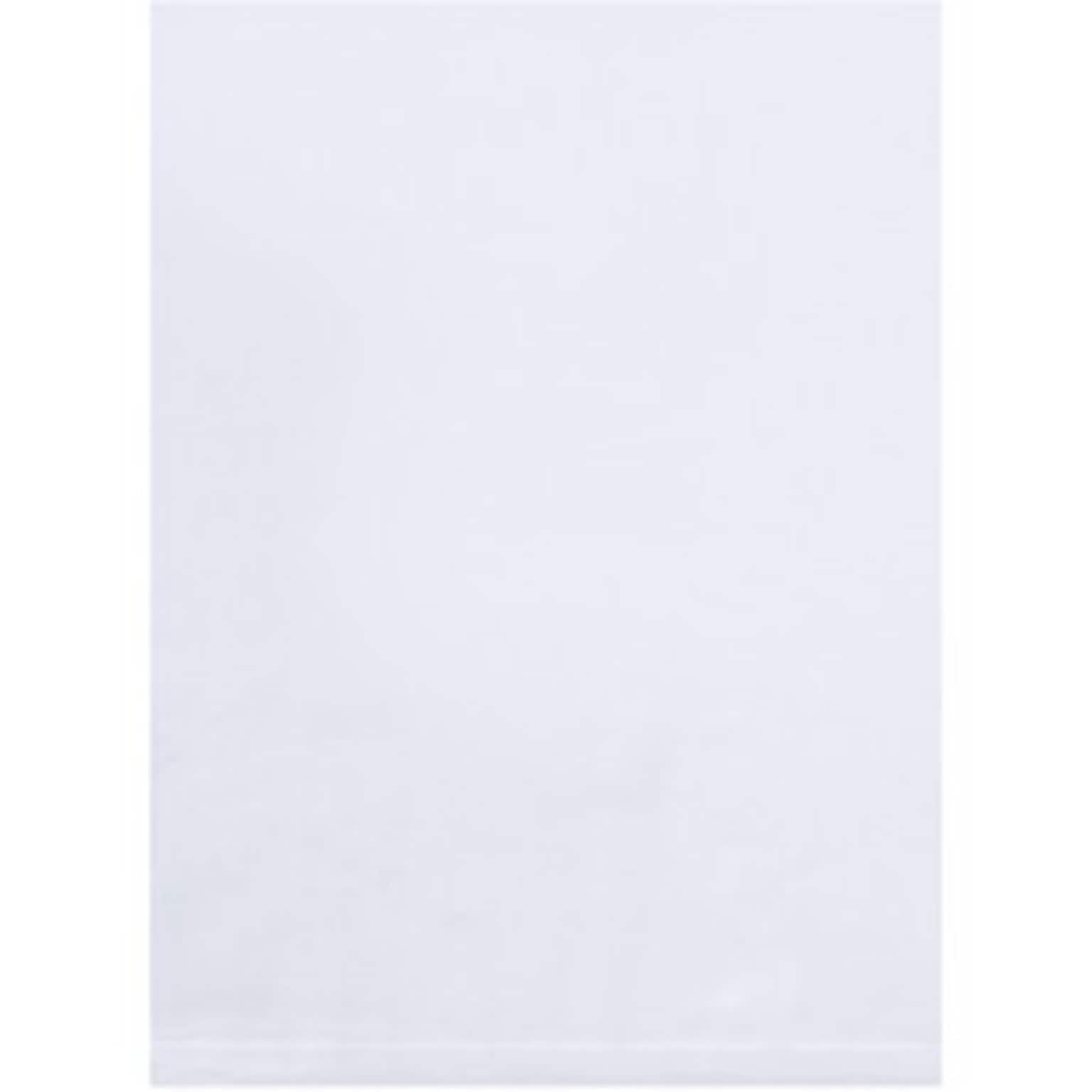 The Packaging Wholesalers 3 x 8 Layflat Poly Bags, 4 Mil, Clear, 1000/Carton (PB1045)