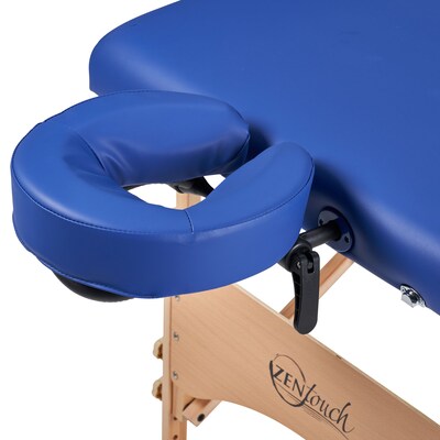 Master Massage 27" ZEN-Touch 27" Brady Lightweight Portable Massage Table, Sky Blue (54431)