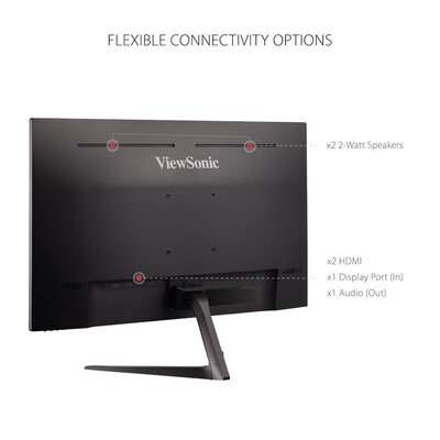 ViewSonic OMNI 27" 165 Hz LED Gaming Monitor, Black (VX2718-P-MHD)