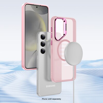 SaharaCase Venture Phone Case for Galaxy S25, Shock Absorbing, Desert Rose (CP00741)