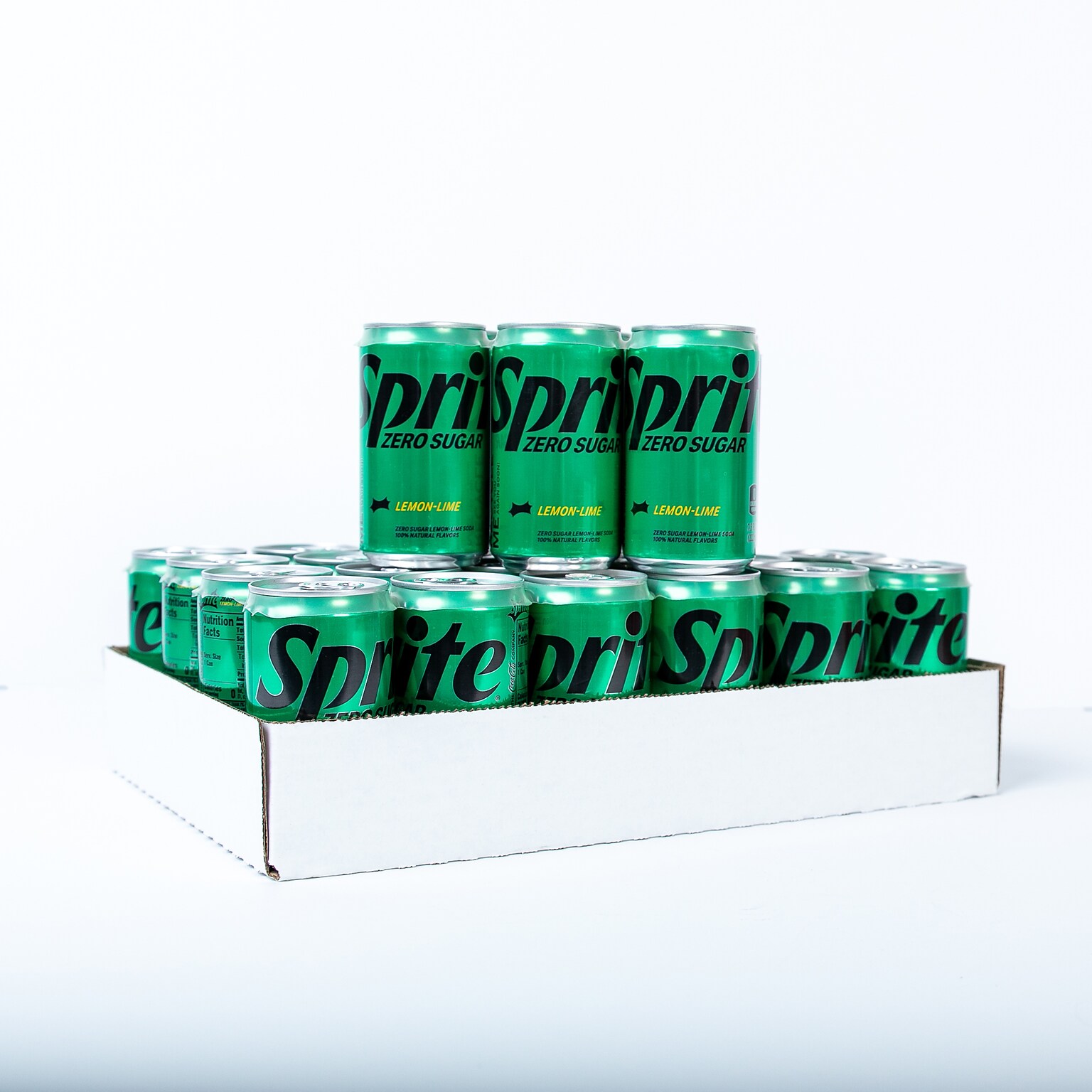 Sprite Mini Can Zero Sugar Lemon Lime Soda, 7.5 oz., 24 Cans/Carton (00049000061024)
