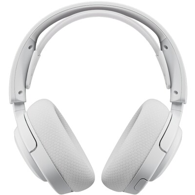 SteelSeries Arctis Nova 5P Wireless Noise Canceling Bluetooth Gaming Headset, USB-C, PlayStation Certified, White (61674)