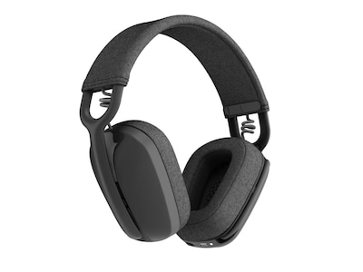 Logitech Zone Vibe Wireless Noise Canceling Bluetooth Stereo Headset, MS Certified (981-001440)