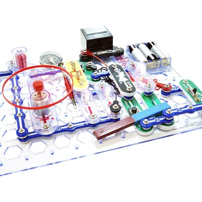Elenco Snap Circuits STEM Circuit Building Set, 48/Pack (EE-SCSTEM1)
