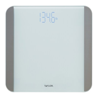 Taylor Precision Products TAP5283426 Digital Scale, White, 440lbs. Capacity