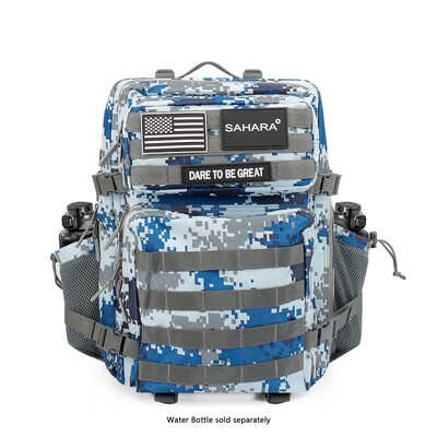 SaharaCase Raider Laptop Backpack, Large, Gray Camo (LT00093)