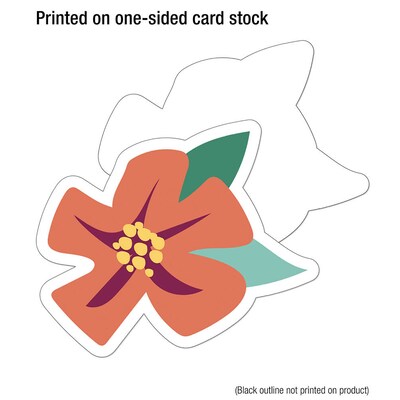 Carson Dellosa Education Grow Together Flowers Cut-Outs, 36/Pack, 3 Packs/Bundle (CD-120642-3)