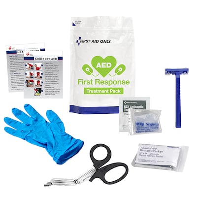 First Aid Only 9-Piece AED Treatment Pack (91746)