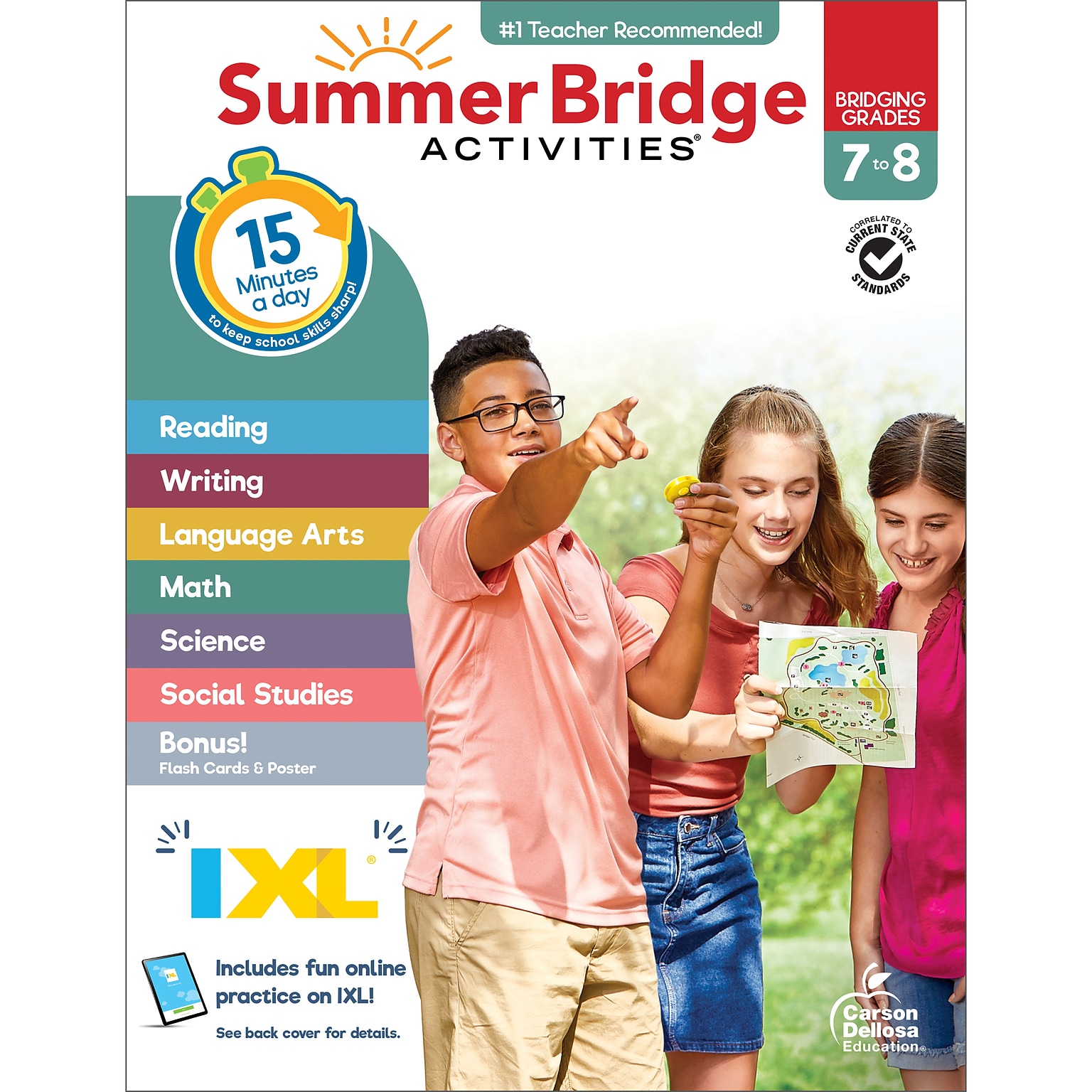 Summer Bridge Activities Grades 7 - 8 Activity Book (9781483872766)