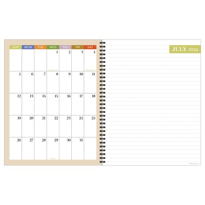 2026-2027 TF Publishing Kraft & Lead 9 x 11 Teacher & Home School Planner (AY27-9600)