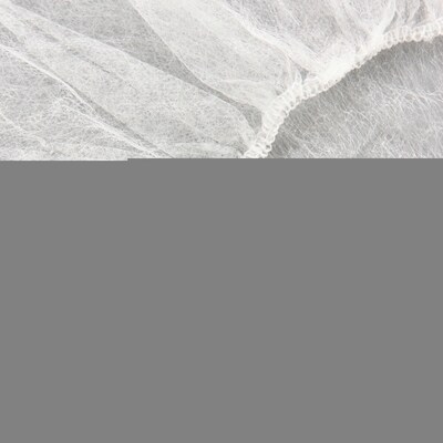 Global Industrial Polypropylene Bouffant Cap, 28, White, 100/Bag (708192C)