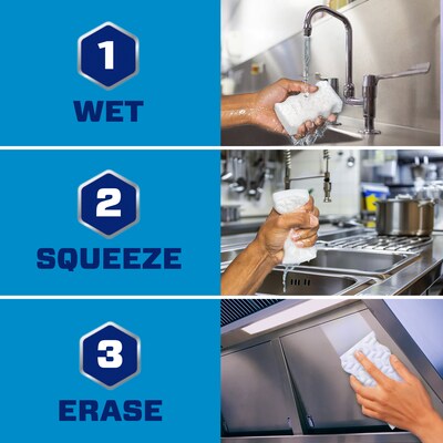 Mr. Clean Professional Magic Eraser Ultra Pro Multi-Purpose Cleaner, White, 26 Pads/Carton (17406)