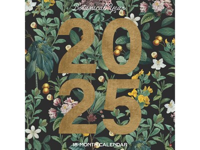2025 Willow Creek Botanical Year 12" x 12" Monthly Wall Calendar (41987)