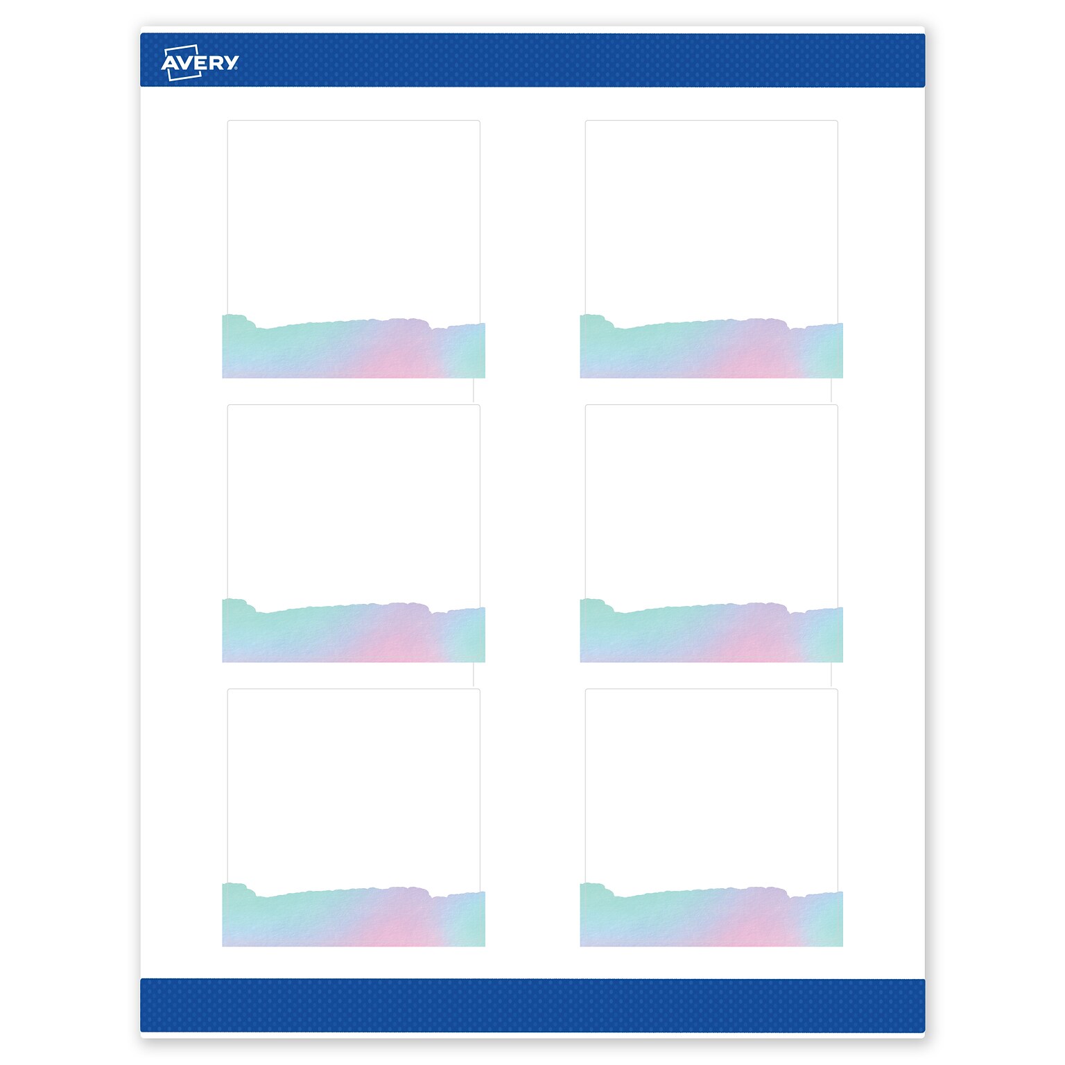Avery Laser/Inkjet Square Multipurpose Labels, 3 x 3, White, 60/Pack (S00-F42)