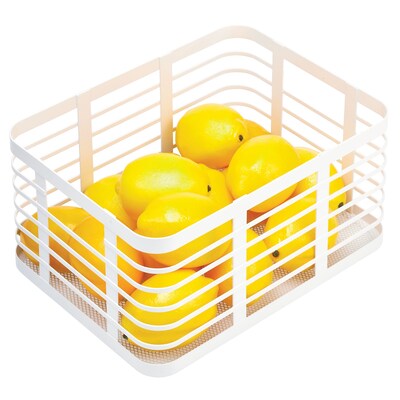 iDesign Steel Organizer, Matte White (25931)