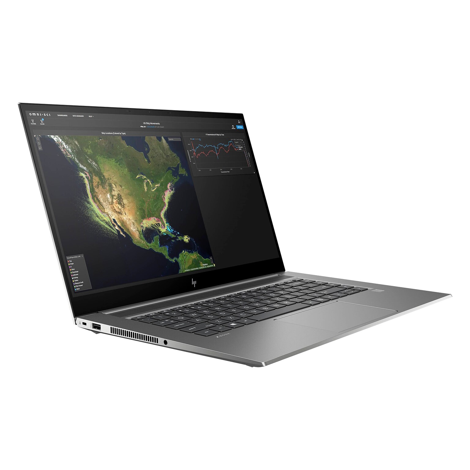 HP ZBook Studio G7 15.6 Refurbished Laptop, Intel Core i9-10885H 2.4GHz, 32GB RAM, 2TB SSD, Windows 11 Pro (J5-ZSG7A03)