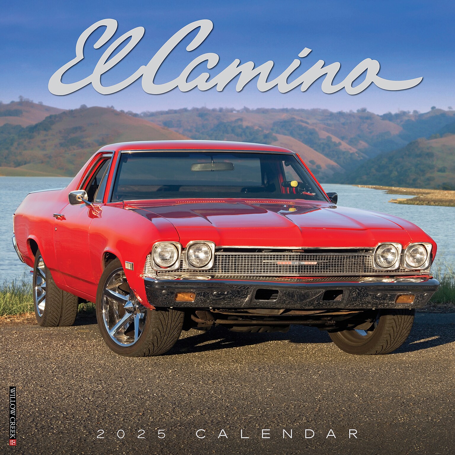 2025 Willow Creek El Camino 12 x 12 Monthly Wall Calendar (42793)