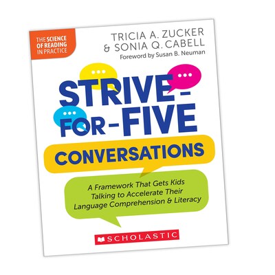 Scholastic Teaching Solutions Strive-for-Five Conversations Professional Book (SC-9781546113881)