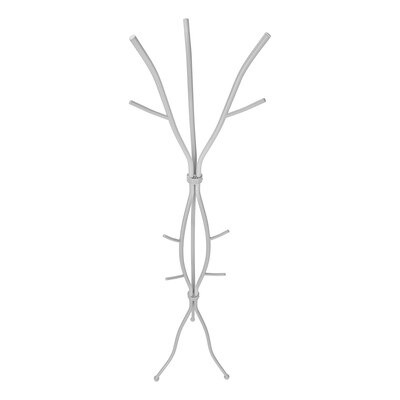 Monarch Specialties Inc. Coat Tree, Silver, Metal (I 2061)