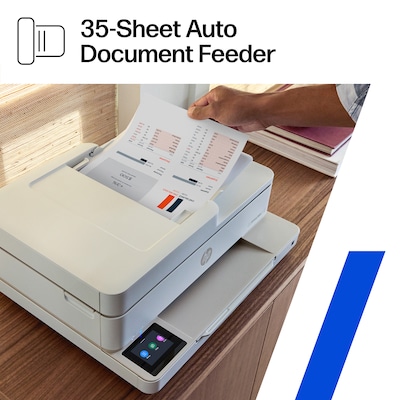 HP Envy 6555e Wireless Color All-in-One Printer, Scan, Copy, 3 Months Free Instant Ink, AI Enabled (714N5A)