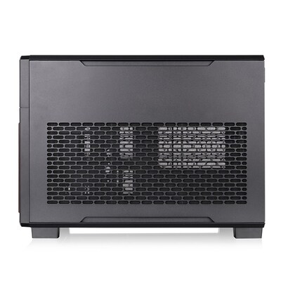 Thermaltake TR200 WS Micro-ATX Micro Chassis Computer Case, Black (CA-11L-00S1NN-W1)