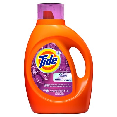 Tide Plus Febreze Freshness  HE Liquid Laundry Detergent, 59 Loads, 84 oz. (87566)