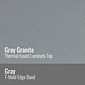 Correll Folding Table, 48"x24" , Gray Granite (CF2448TFK-15)
