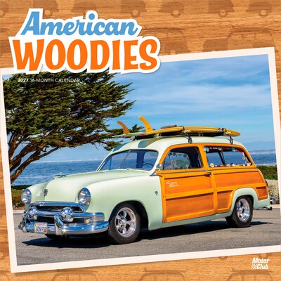 2027 BrownTrout American Woodies 12 x 12 Monthly Wall Calendar (9798330711215)