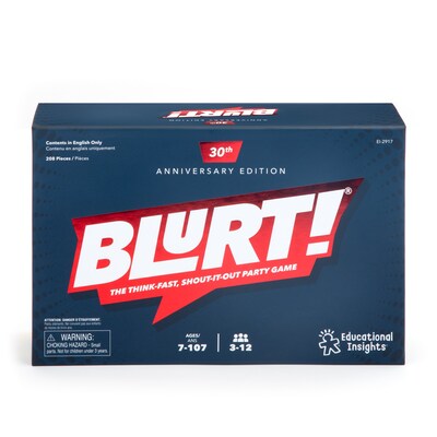 Educational Insights Blurt! The Webster's Game of Word Racing! (2917)