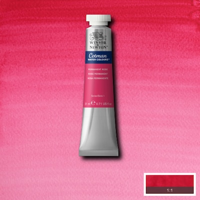 Winsor & Newton Watercolor Paint Tube, Permanent Rose (WNX0308502)