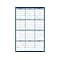 2024 House of Doolittle 32 x 48 Yearly Wet-Erase Wall Calendar, White/Blue (3961-24)