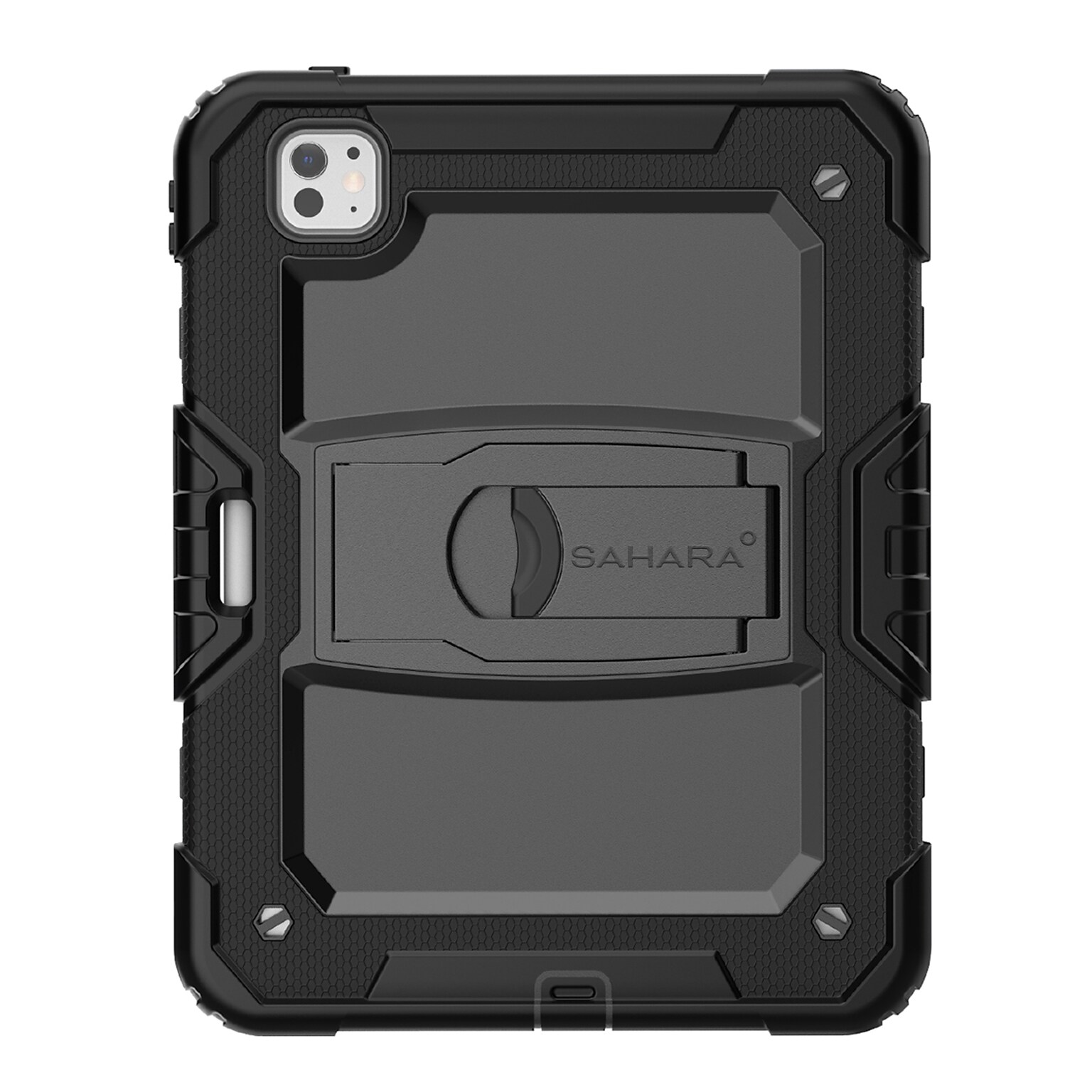 SaharaCase Raider Heavy Duty Defense Case for iPad Pro 11 (M4 2024/M5 2025), Scorpion Black (TB00399)