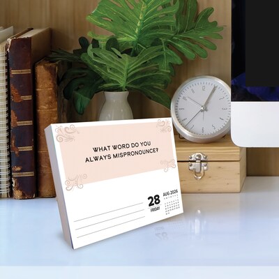 2026 Willow Creek One Question A Day 6.2" x 5.4" Day-to-Day Calendar (54369)