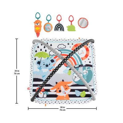 Fisher-Price 3-in-1 Music, Glow and Grow Gym